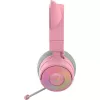 Ausinės Razer Kraken Kitty V3 Pro - Quartz, laidinės ir belaidės, USB Type-A, Bluetooth, Rožinės