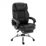 Ergonominė biuro sukamoji kėdė mark adler MA-BOSS 6.0, ekologiškos odos sėdynė, reguliuojamas aukštis 47–55 cm, juosmens atrama, Tilt Dual mechanizmas