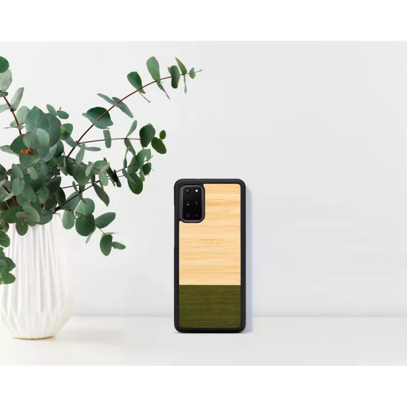 Dėklas Man and Wood Samsung Galaxy S20+ — bambukas, miško juoda