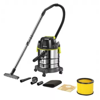 RYOBI R18WDV-0 dulkių siurblys 18V One+ juodas, žalias