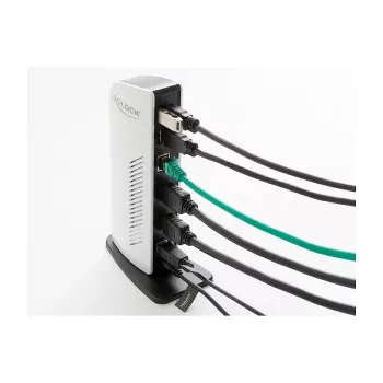 USB dokavimo stotelė DeLOCK 87771 Dual HDMI Full-HD USB 3.2 LAN Audio