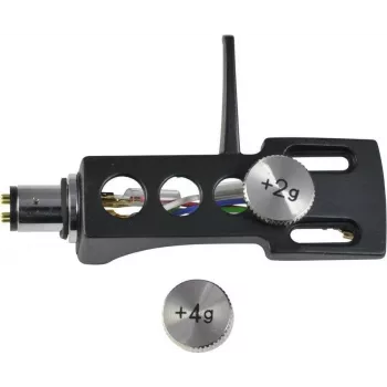 Headshell Omnitronic 10605263 su nuimamais atsvarais, juoda