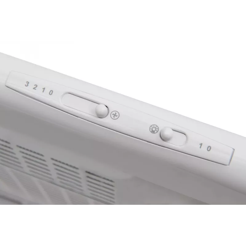 Hota tradicinė Amica OSC6112W, ištraukimo galia 184 m³/h, 1 variklis, 60 cm, balta