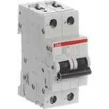 Automatinis jungiklis ABB STOTZ-KONTAKT 10kA 6A B 2p S202M-B6UC (2CDS272061R0065)