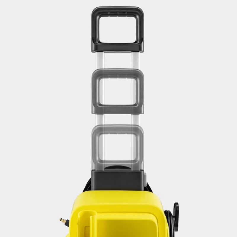 Slėginis plovimo aparatas Kärcher K 4 Comfort Premium, vertikalus, elektrinis, 420 l/h, geltona