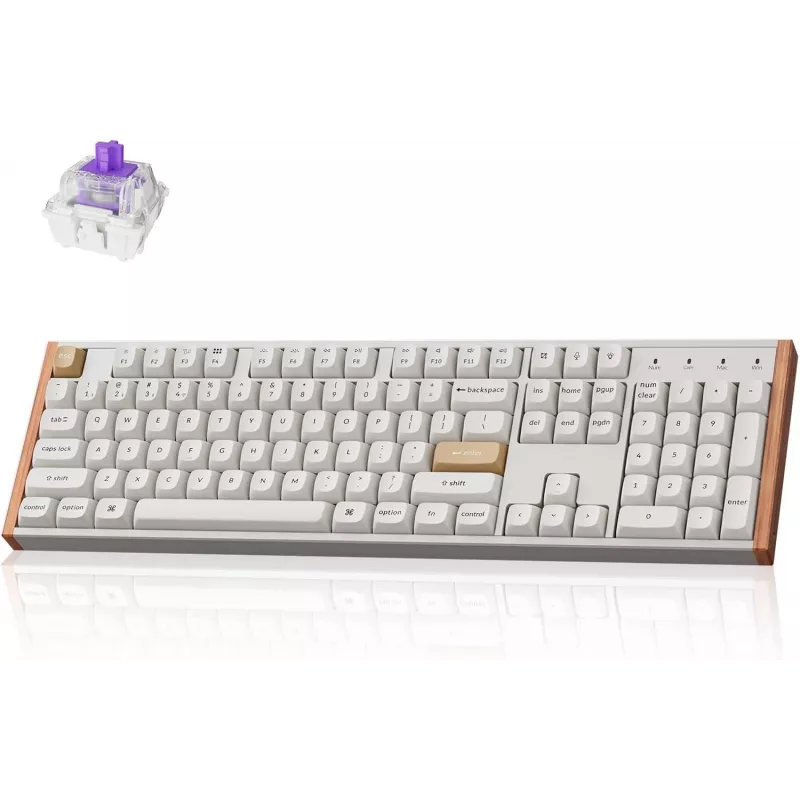 Belaidė klaviatūra K10 HE Special ED/WHITE K10H-Q1 Keychron