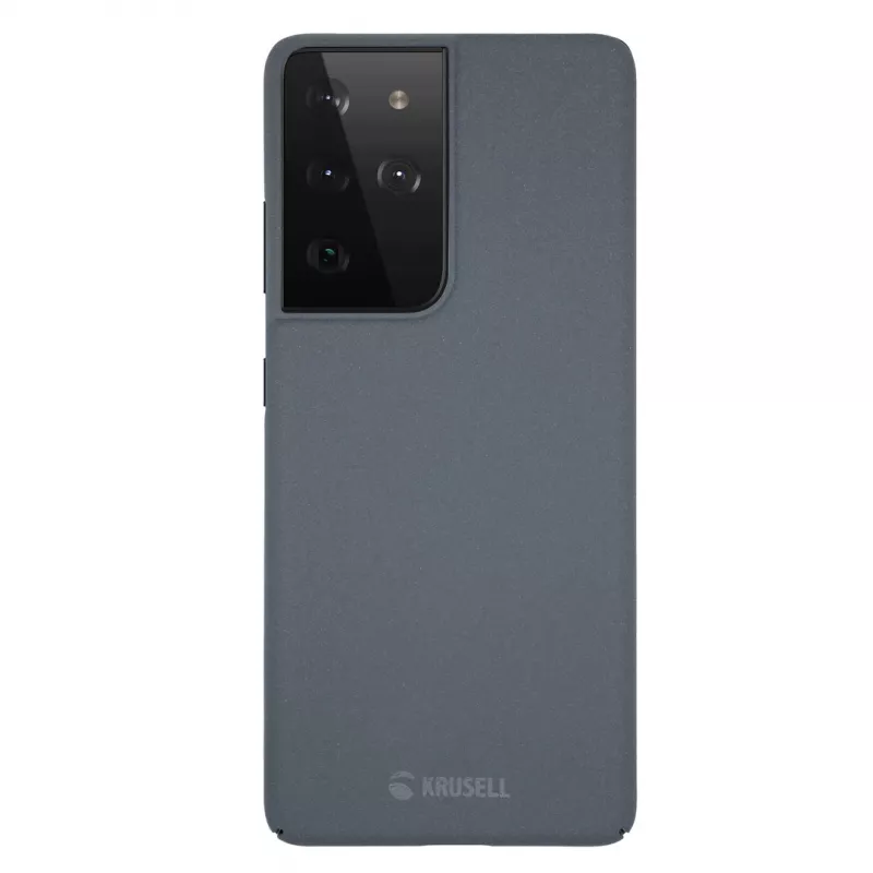 Krusell Sand Cover Samsung Galaxy S21 Ultra pilkas