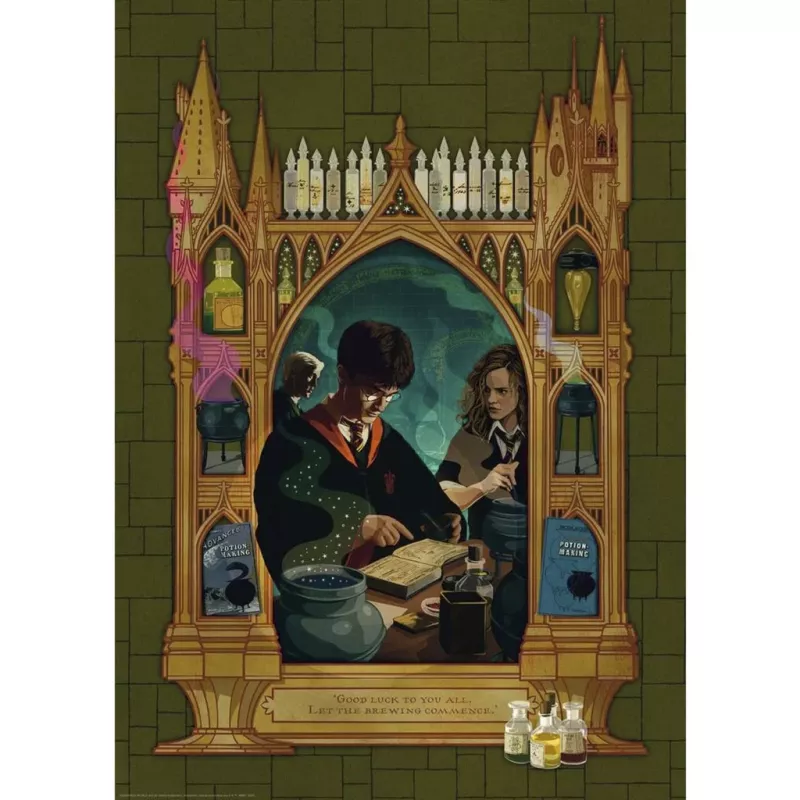 Puzzle Harry Potter ir Netikras Princas (1000 dalių)