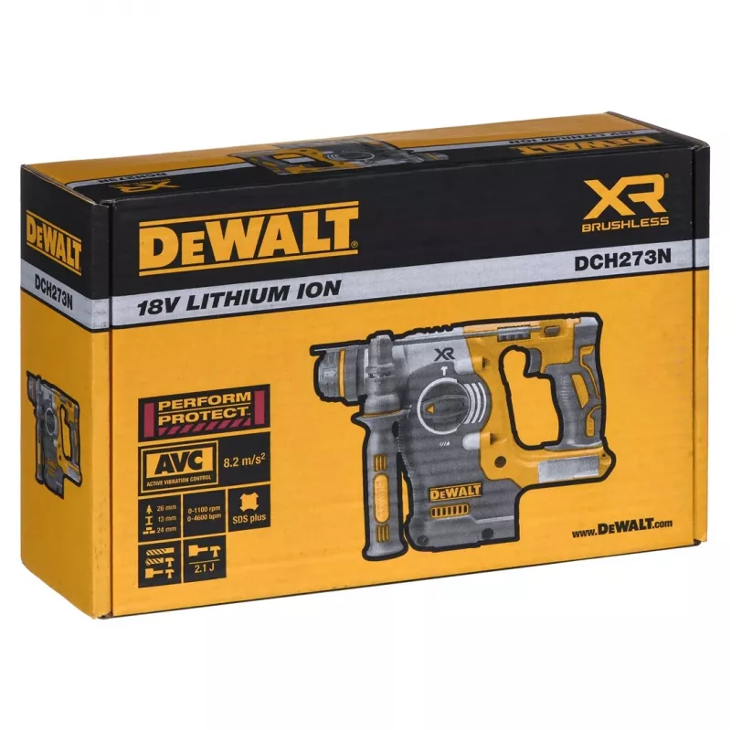 Rotacinis plaktukas DeWALT DCH273N