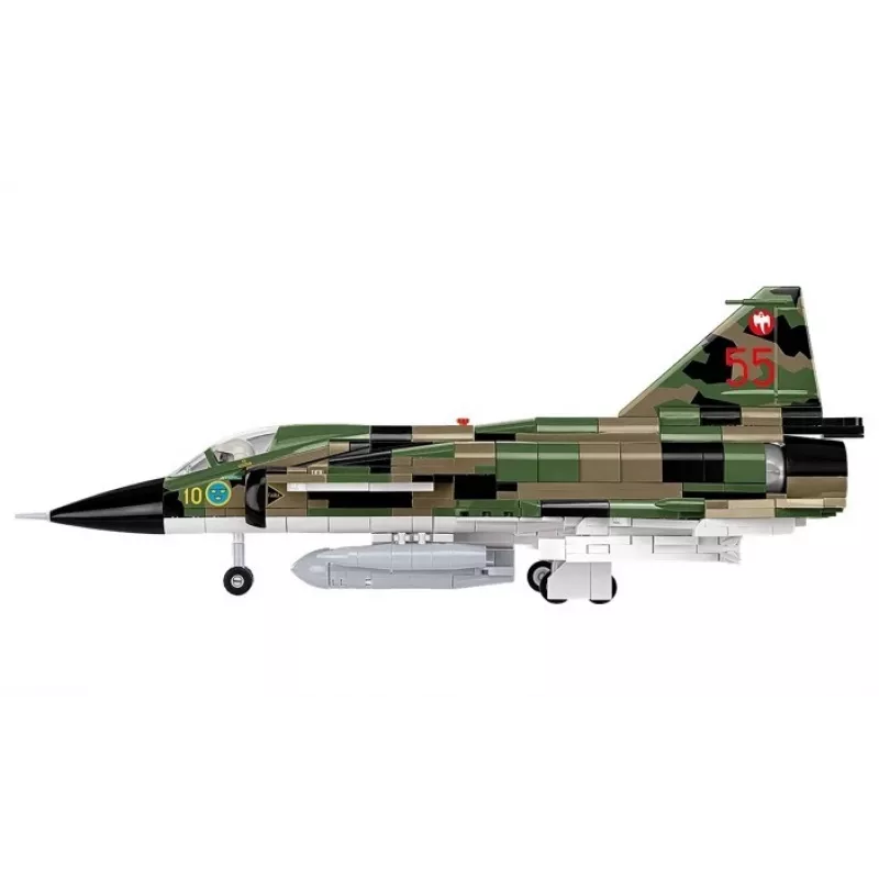Konstruktorius Cobi Blocks Saab AJS 3 Viggen 911 dalių modelio rinkinys