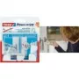 Lipnūs sieniniai kabliukai Tesa Powerstrips 58047, rudi, 4 vnt. pakuotė