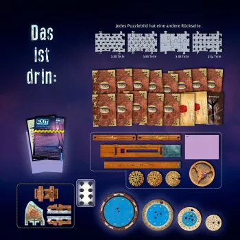 Kosmos EXIT-Das Spiel dėlionė 14 dalių