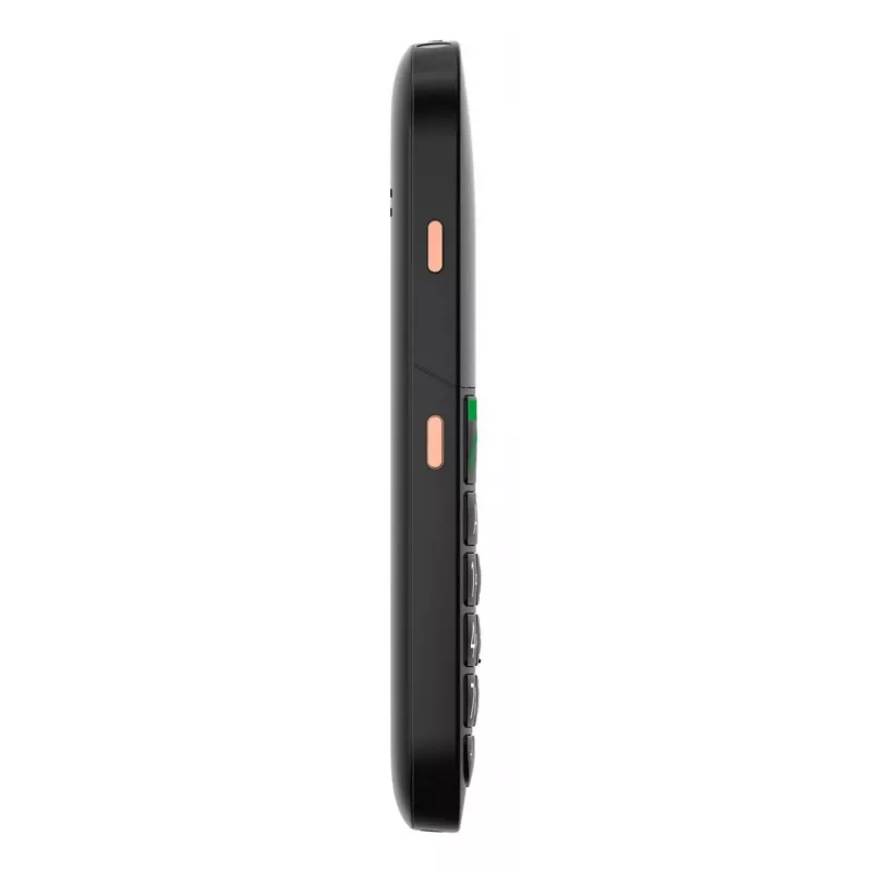 Mobilus telefonas senjorams Gigaset GL695 – 2,31 colio (5,87 cm) ekranas, 240×320, viena SIM, 4G, 2 MP kamera, 1400 mAh, juodas