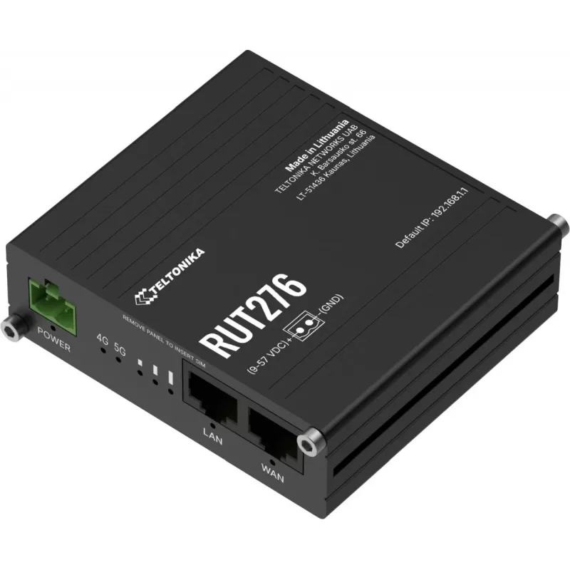 Maršrutizatorius TELTONIKA RUT276 Redcap 5G