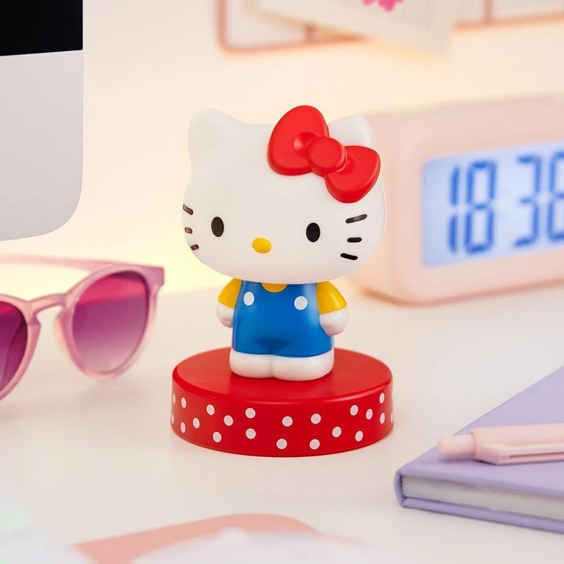 Stalinė lempa Paladone Hello Kitty Icon Light – dekoratyvinė LED ikonų lempa, kompaktiška naktinė šviesa