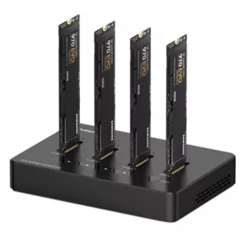 Premium dokavimo stotelė 4x M.2 NVME SSD, iki 10Gbps/SSD
