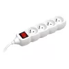 TRACER PowerWatch 3 m (4 lizdai) balta su jungikliu