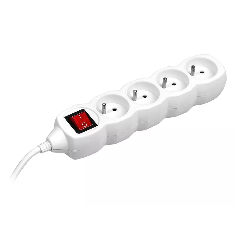 TRACER PowerWatch 3 m (4 lizdai) balta su jungikliu