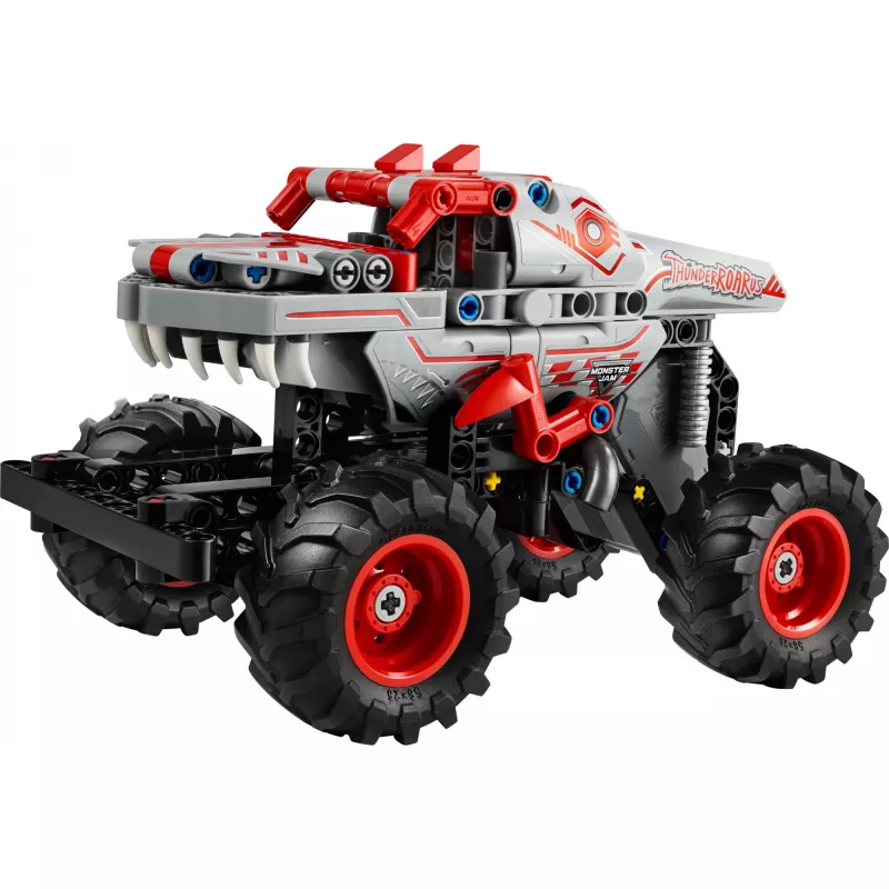 LEGO TECHNIC 42200 Monster Jam™ ThunderROARus™ su atgalinio paleidimo mechanizmu