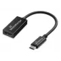 USB Type-C į HDMI garso ir vaizdo keitiklis MediaRange MRCS234, 20 cm, juodas