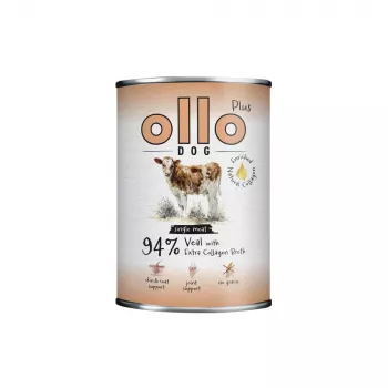 Ollo Plus Kolagen Cielęcina 400g puszka šuniui
