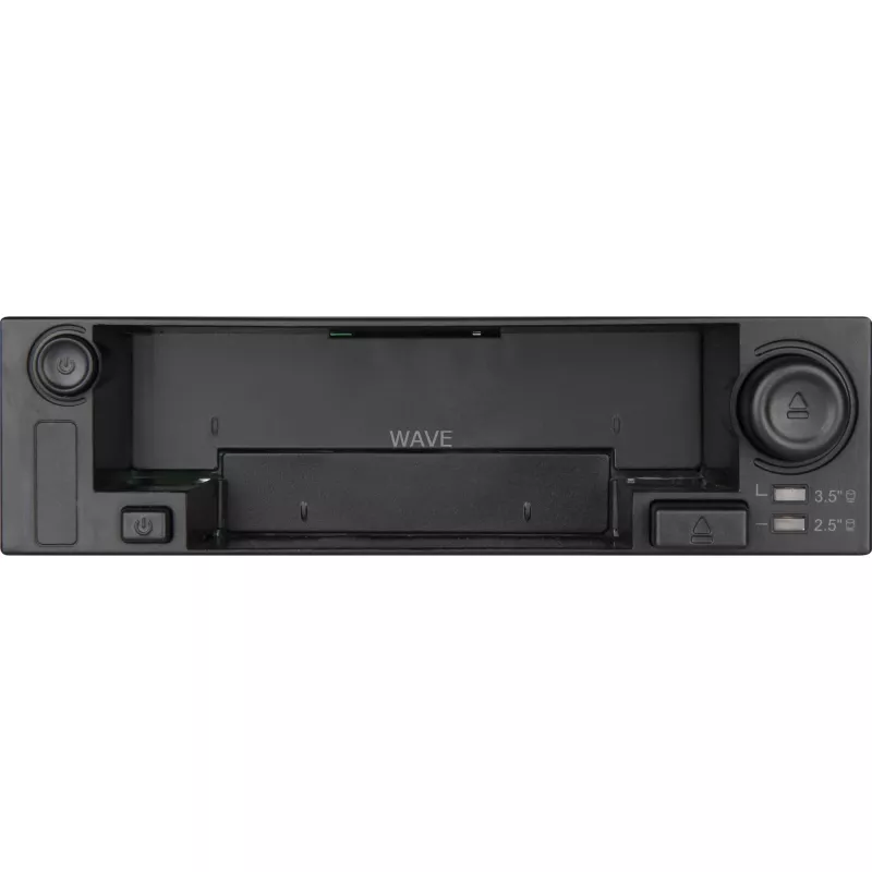 Icy Dock DuoSwap Black MB971SP-B – 2,5 inch į 3,5 inch adapteris su keičiamu dėklu