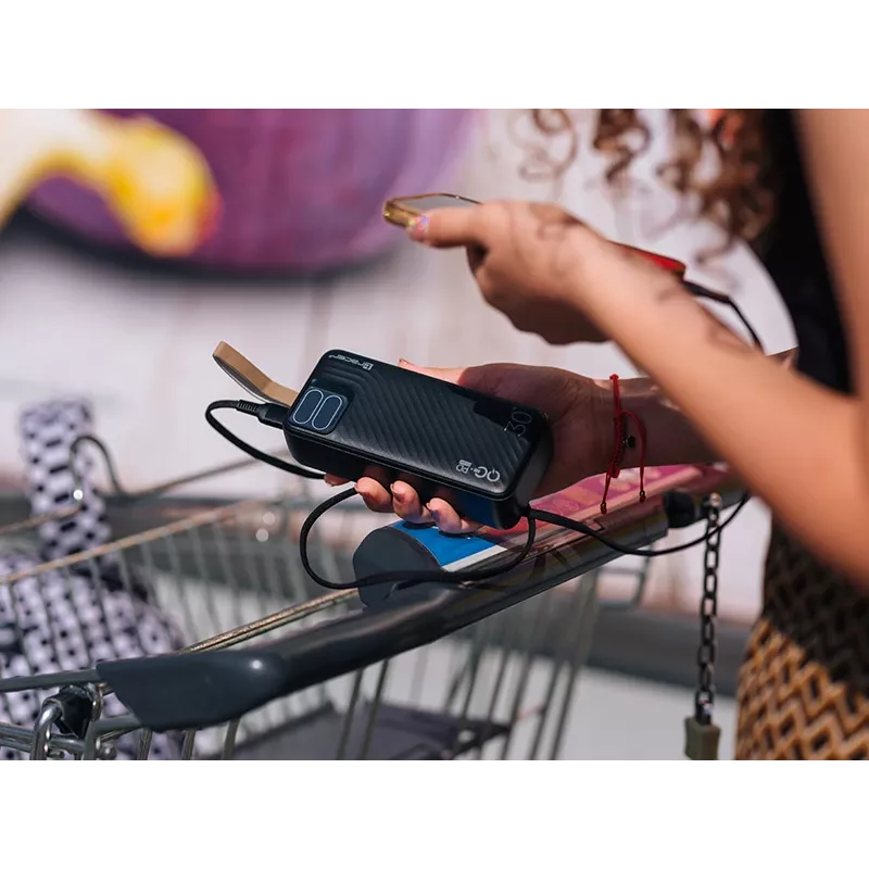 Tracer Blaze 30000 mAh Juoda nešiojama baterija