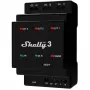 Shelly Pro 3 DIN bėgio WiFi/LAN/Bluetooth relės jungiklis