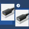 USB 3.0 ilginimo adapteris UGREEN 10368B — USB A moteriškas į USB A vyrišką, 1 m, juodas