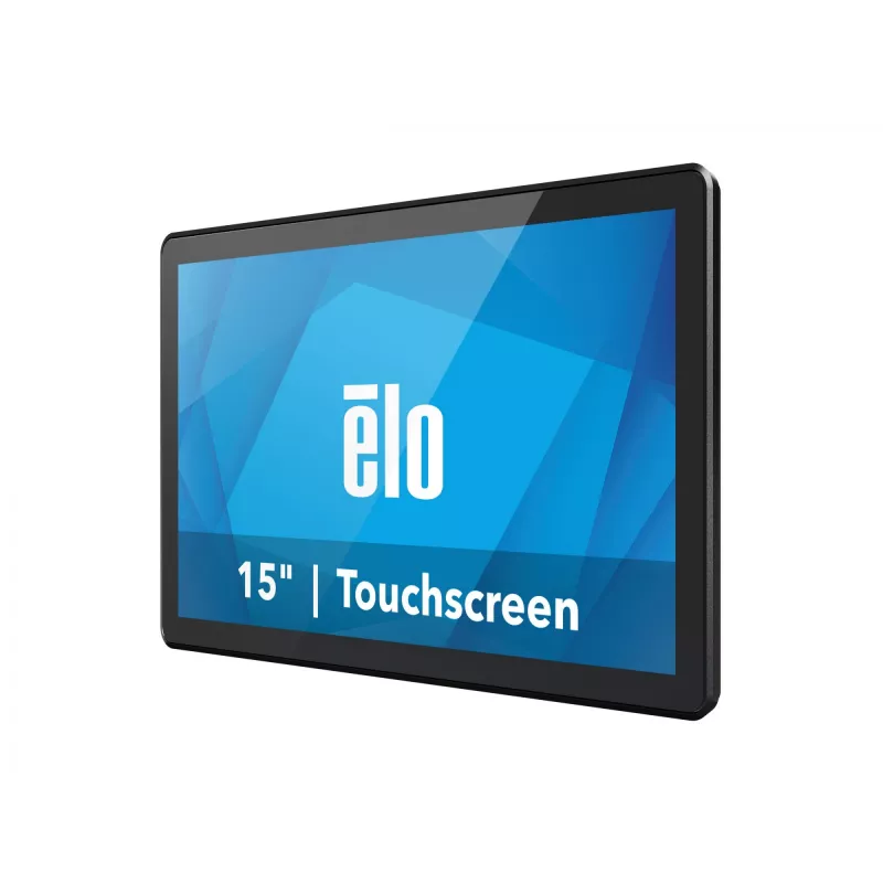 Elo Touch Solutions Open-Frame (90L/63L/64L-Serie), 39,6 cm (15,6 inch), Projected Capacitive, 10 TP, Full HD, USB, USB-C, Kit (USB), juodas lietimui jautrus monitorius (atviras rėmas, 16:9)