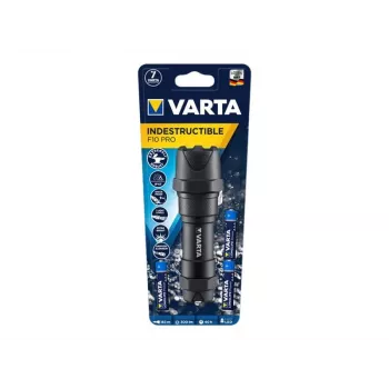 Rankinis žibintuvėlis Varta INDESTRUCTIBLE F10 PRO Juodas 6W 300lm IP67