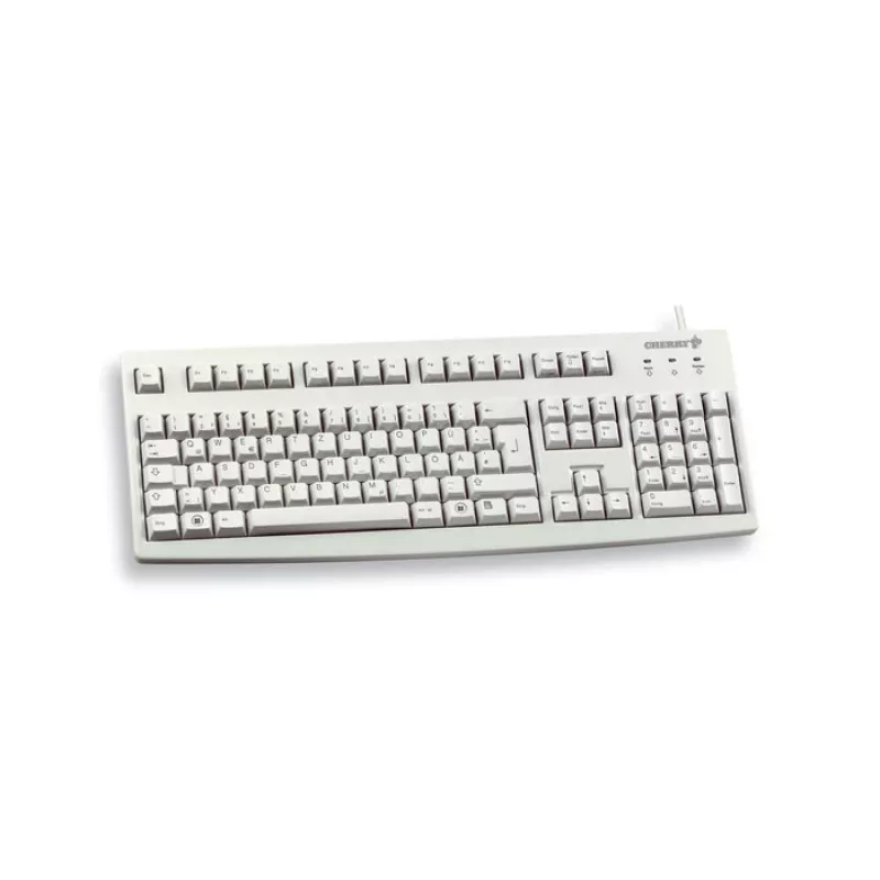 CHERRY G83-6104 klaviatūra USB QWERTY JAV anglų pilka