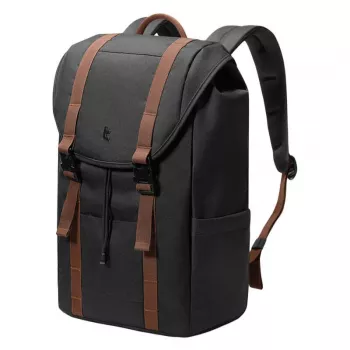 Kuprinė nešiojamam kompiuteriui Tomtoc VintPack-TA1, 22L, tinka iki 15,6 colio (juoda)