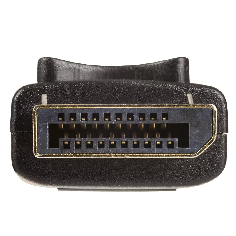Akyga AK-AV-10 DisplayPort kabelis, kištukas–kištukas, auksuoti kištukai, 1,8 m, juodas