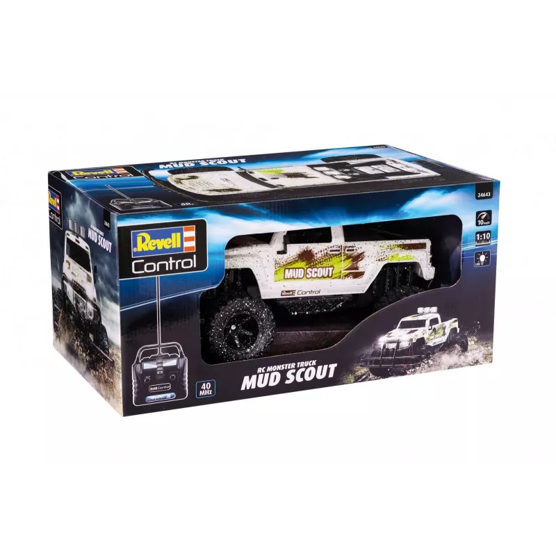 Revell New Mud Scout radijo valdomas modelis – visureigis elektriniu varikliu