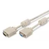 VGA monitoriaus ilginimo laidas DIGITUS AK-310203-030-E — 3 m, VGA (D-Sub) į VGA (D-Sub), 3Coax+7 laidų, smėlio spalvos