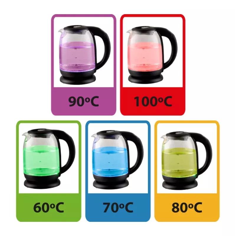 Esperanza EKK027 elektrinis virdulys 1,7 L 2200 W Juodas, Skaidrus