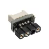 Adapteris RGBpx komponentams prie 3 kontaktų RGB jungties (5VDG, 5V) - aqua computer