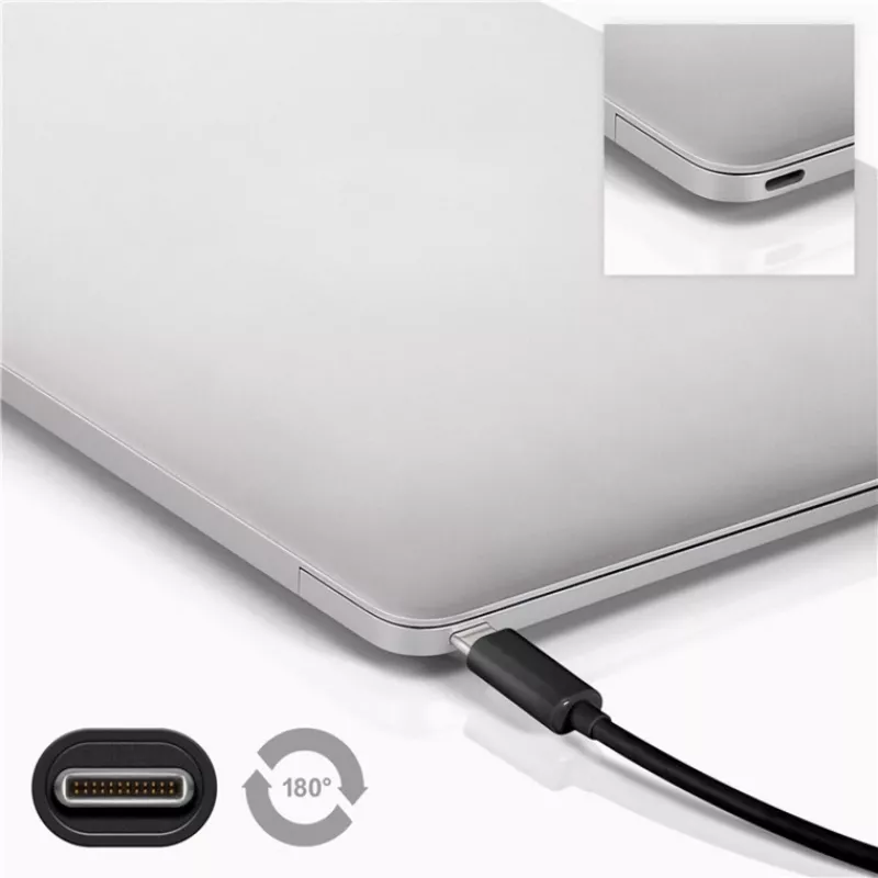 USB laidas Goobay 67989 0,5 m Mini-USB B į USB C juodas