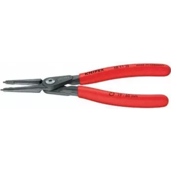 Knipex 4811J2 replės fiksavimo žiedams, tiksliosios, 90° kampu lenkti antgaliai, vidiniams/išoriniams žiedams