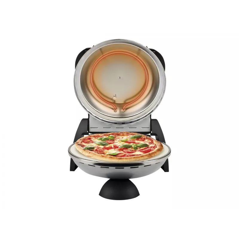 Picos kepimo aparatas G3FERRARI Delizia 1200 W, akmeninis paviršius, max 400°C, 31 cm pica, termostatas, laikmatis