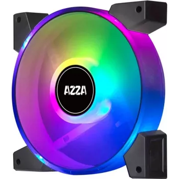 Ventiliatorių rinkinys AZZA Hurricane II ARGB 120mm 4 vnt.