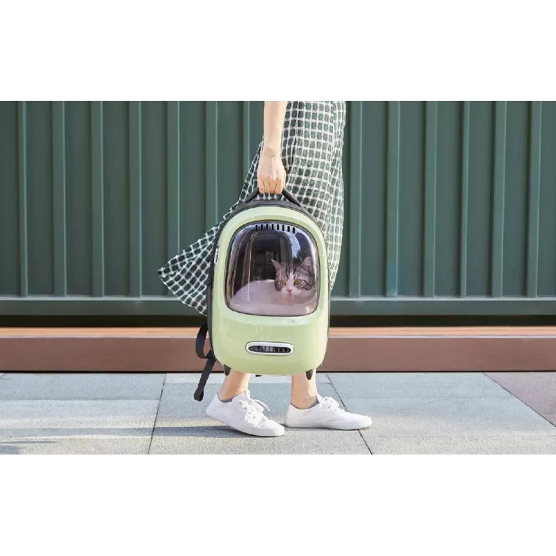 Kelioninis kuprinė augintiniams PetKit Breezy 2 (Žalia)