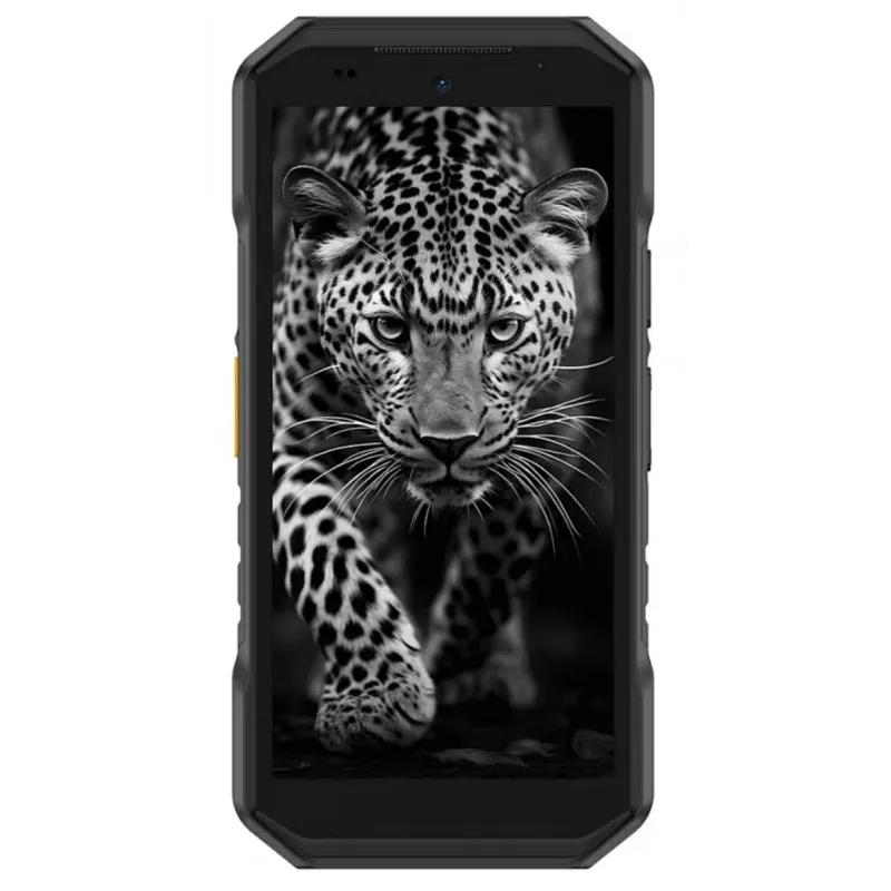 Išmanusis telefonas UleFone Armor X32 — 5,65 colio (14,3 cm), Android 14, 6 GB RAM, 128 GB, 48 MP triguba kamera, 5500 mAh, IP68/IP69K, Dual SIM, Juoda