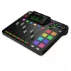 Studijos valdiklis RØDE Caster Pro II juodas – 4 XLR/TRS kombinuotos jungtys, 4 ausinių išėjimai, 8 pagalvėlės, jutiklinis ekranas, Wi‑Fi, Bluetooth, USB‑C