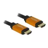 HDMI kabelis DeLOCK 85729 2 m HDMI Type A Standartinis juodas auksinis