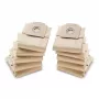 Dulkių maišeliai Karcher 6.904-333.0 cilindriniams dulkių siurbliams, popieriniai, smėlio spalvos, 10 vnt.