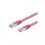 Tinklo kabelis Goobay 93339 Violetinis 0.25 m Cat6