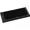 Vandens aušintuvas DeepCool LE240 V2 240mm, 2x120mm ventiliatoriai, hidraulinis guolis, AM5 palaikymas, 41 cm vamzdeliai, Juoda
