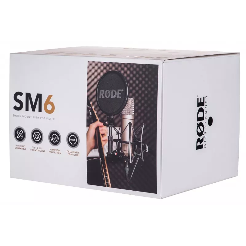 Mikrofono pakaba RØDE SM6 – juoda